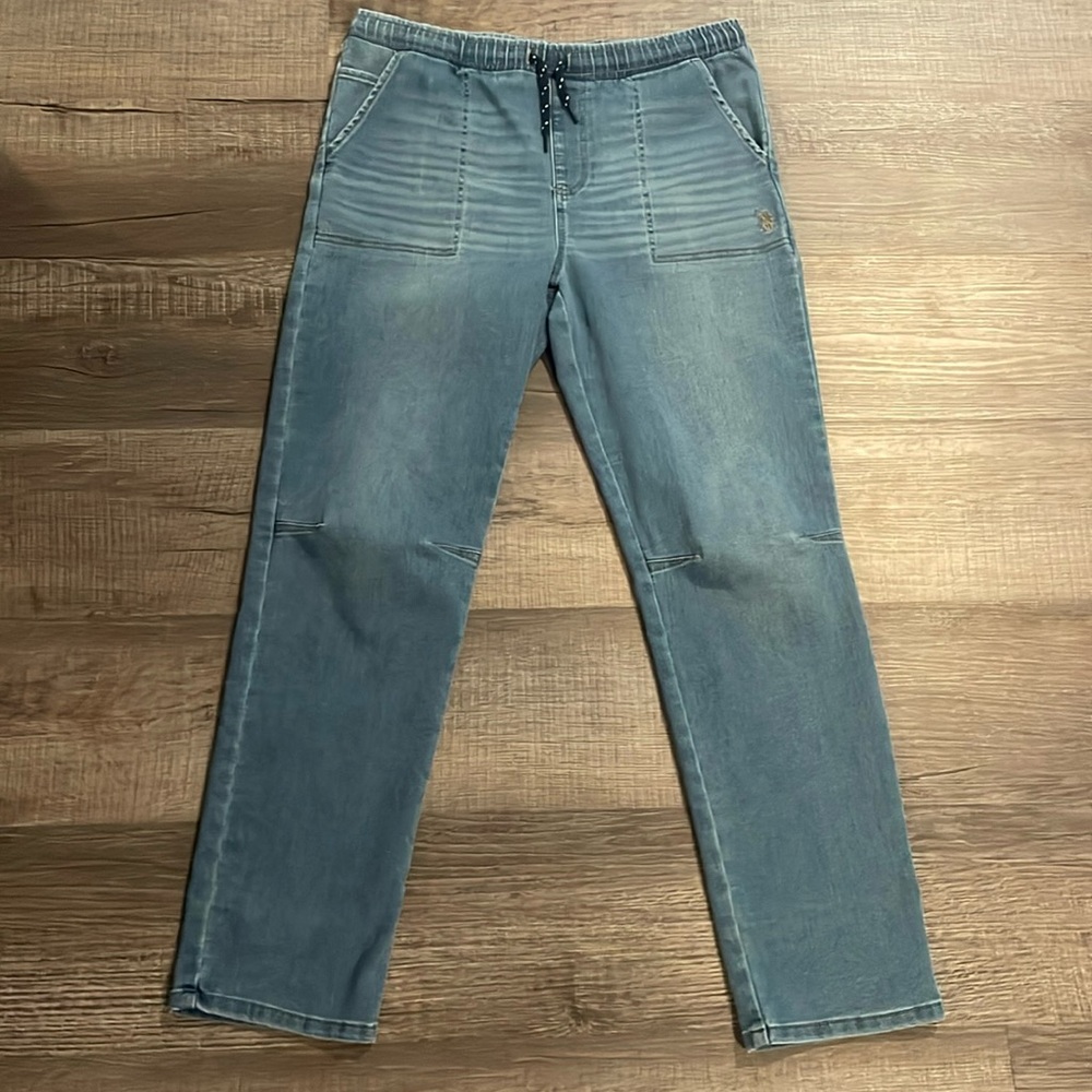 U.S. Polo Association Jean/Jegging elastic waist, drawstring, stretch size 18XXL
